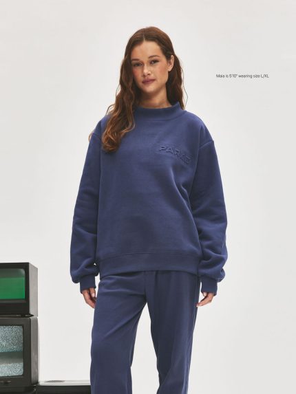 Parke Embossed Mockneck Crown