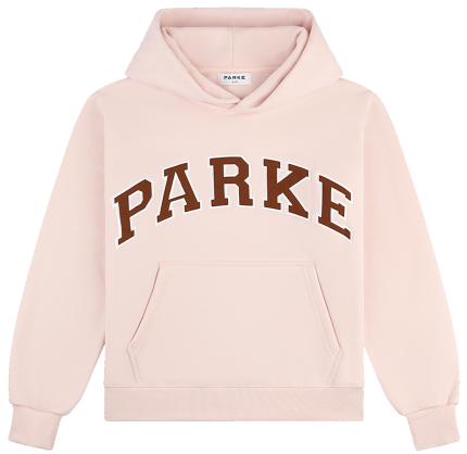 Parke Varsity Hoodie Denim Sweatshirt
