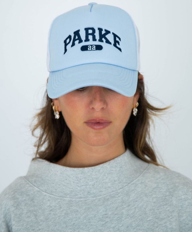 Parke Birthday Trucker Light Blue