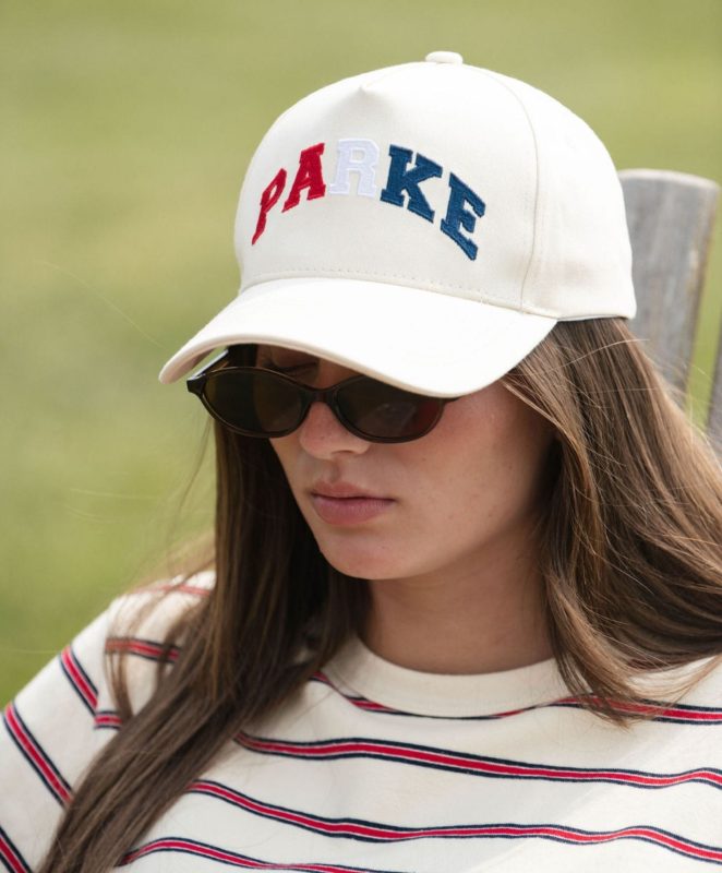 Parke Varsity Hat Cream Color