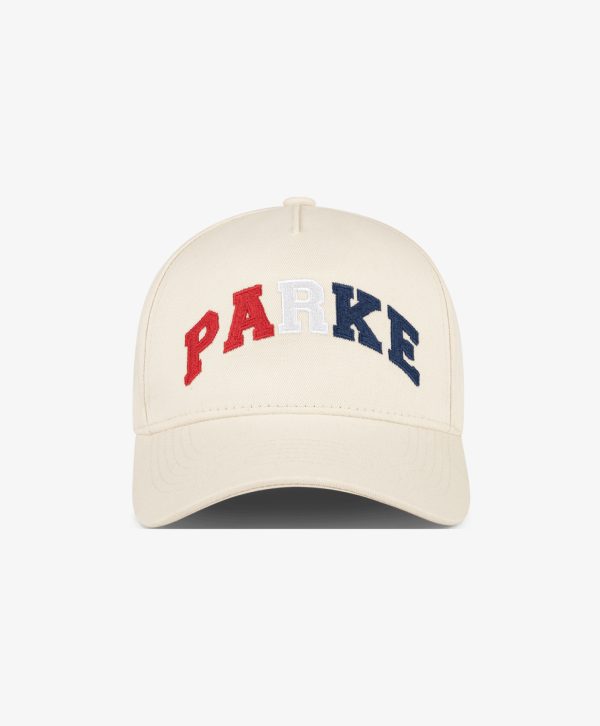 Parke Varsity Hat Cream Color