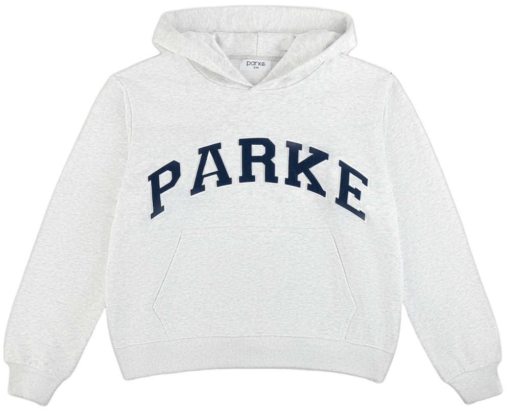 Parke Varsity Hoodie Gray Sweatshirt