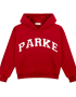 Parke Varsity Red Hoodie