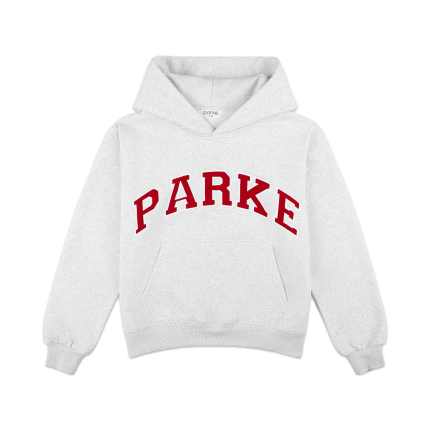 Parke Varsity White Hoodie