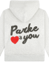 Parke Loves You Gray Hoodie