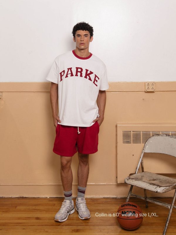 Parke Varsity Crimson T-Shirt