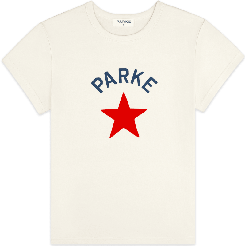 Parke Graphic Cream Tee